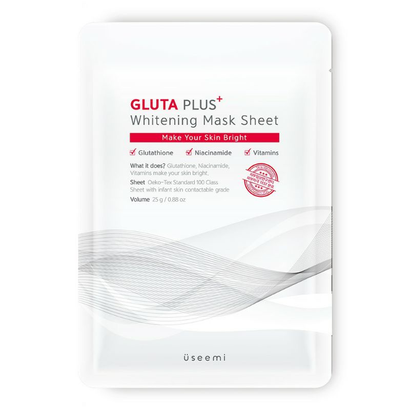 Mặt Nạ USEEMI Dưỡng Ẩm Trắng Da -  Useemi Gluta Plus Whitening Mask