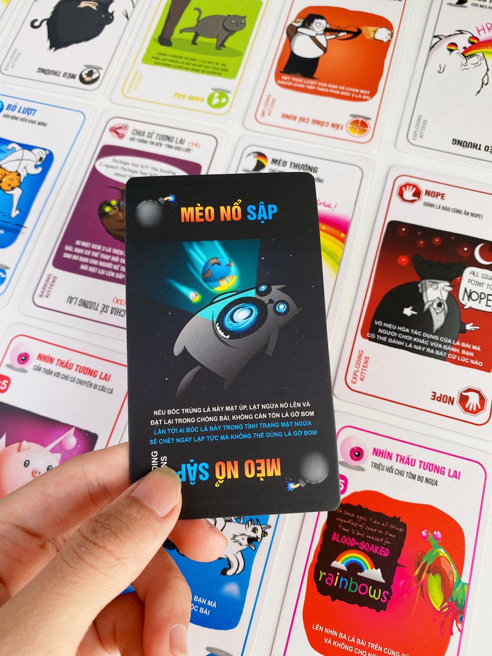 Bộ Mèo Nổ Exploding Kittens: Recipes for Disaster Việt Hóa