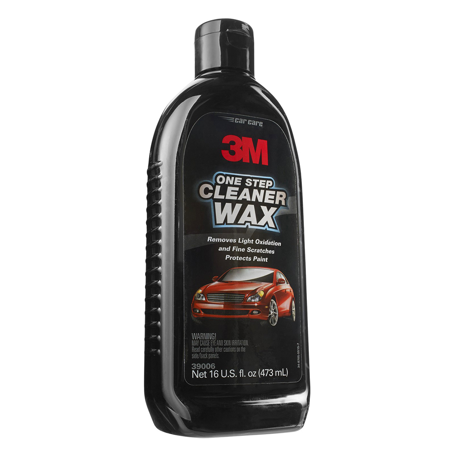 Dung Dịch Phá Xước Và Tạo Bóng Bề Mặt Sơn Ô Tô 3M 39006 3M One Step Cleaner Wax
