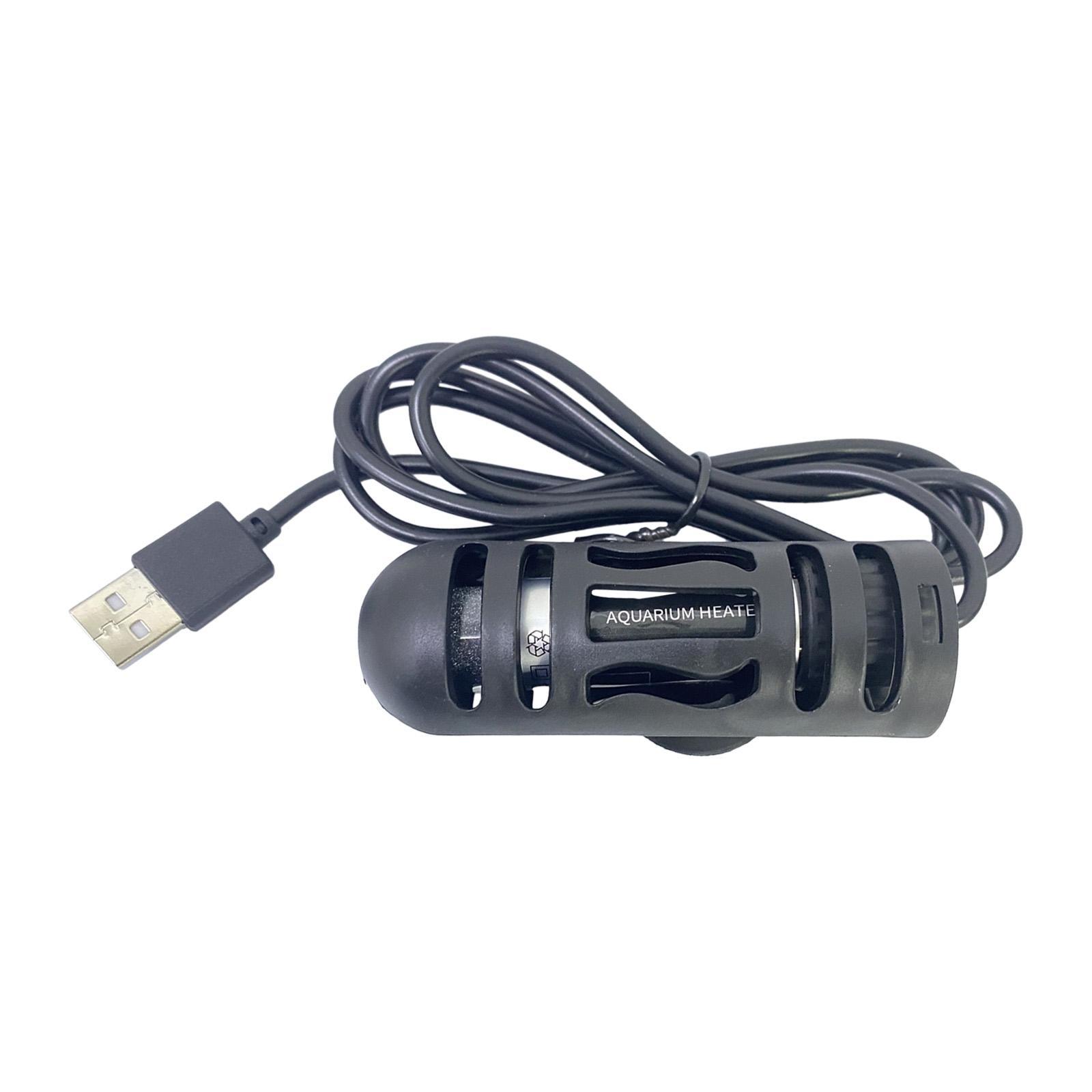 Aquarium Heater Small Fish Tank Heater Digital Display Auto Heating Tool for Pet Drinking Waterer Reptile Aquatic Terrarium