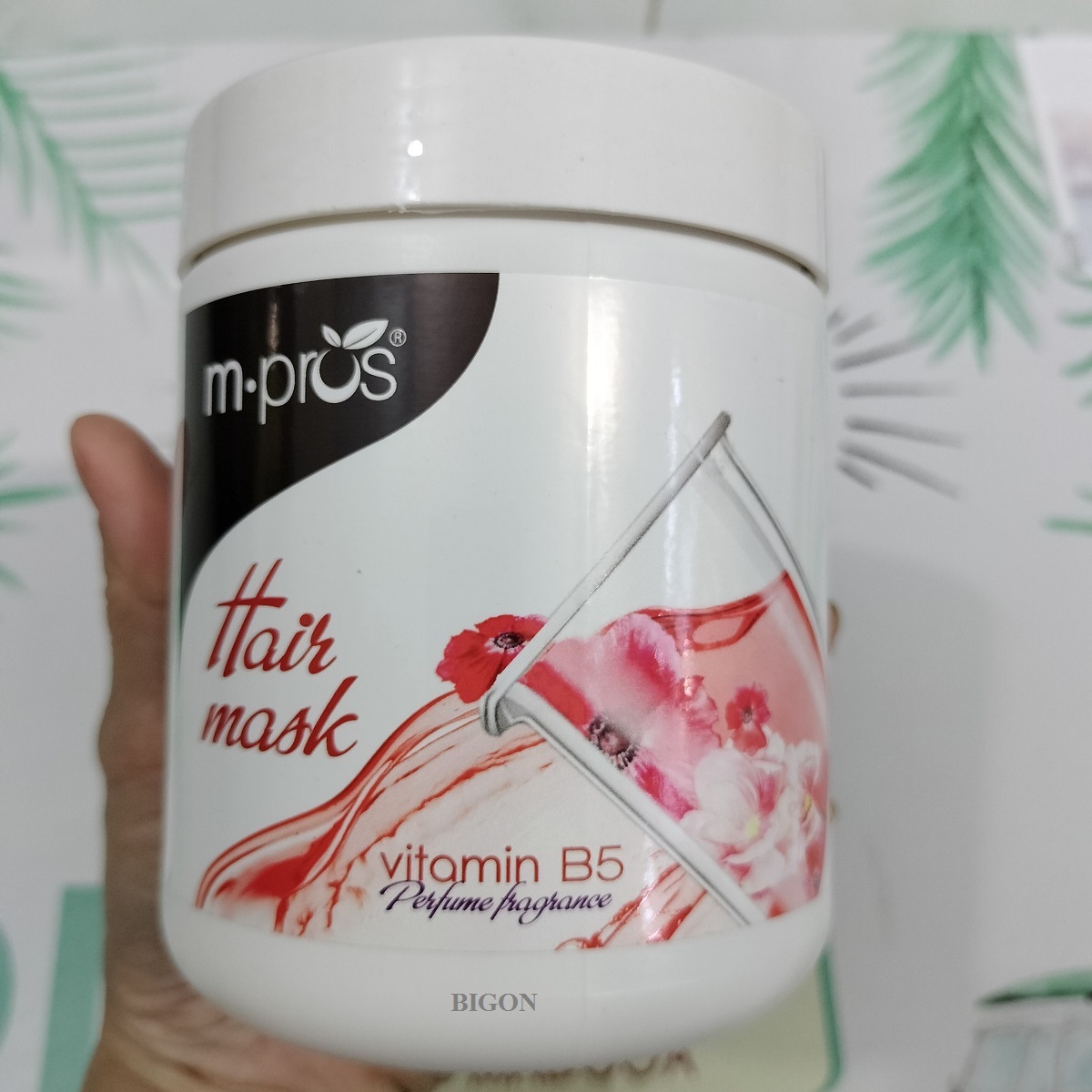 Hấp Dầu Siêu Dưỡng Hương Nước Hoa, Vitamin B5 M.Pros 600g / Mặt Nạ Dưỡng Tóc M.Pros Hair Mask Vitamin B5 600g