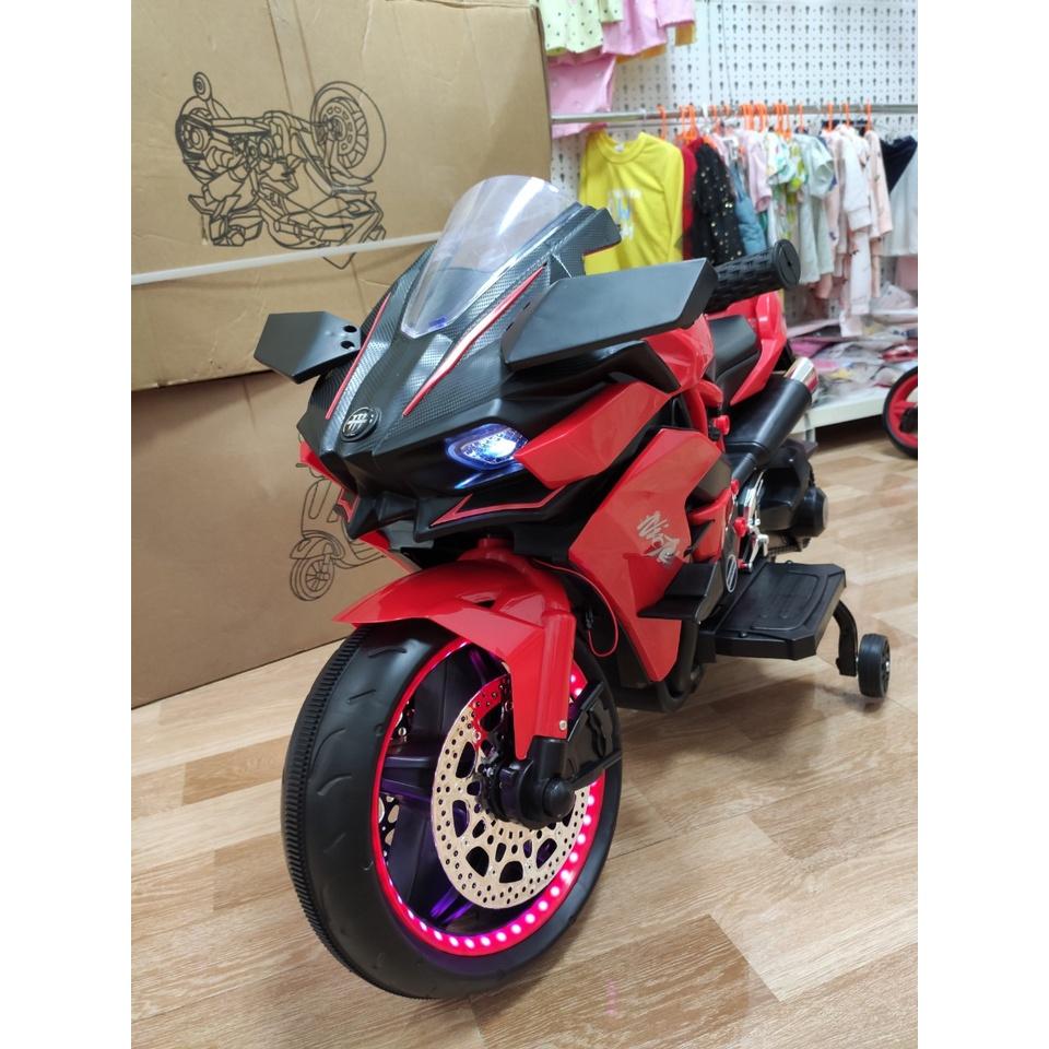 (hỗ trợ ship)Xe máy điện đạp ga NINJA H2R 2 động cơ  bánh phát sáng