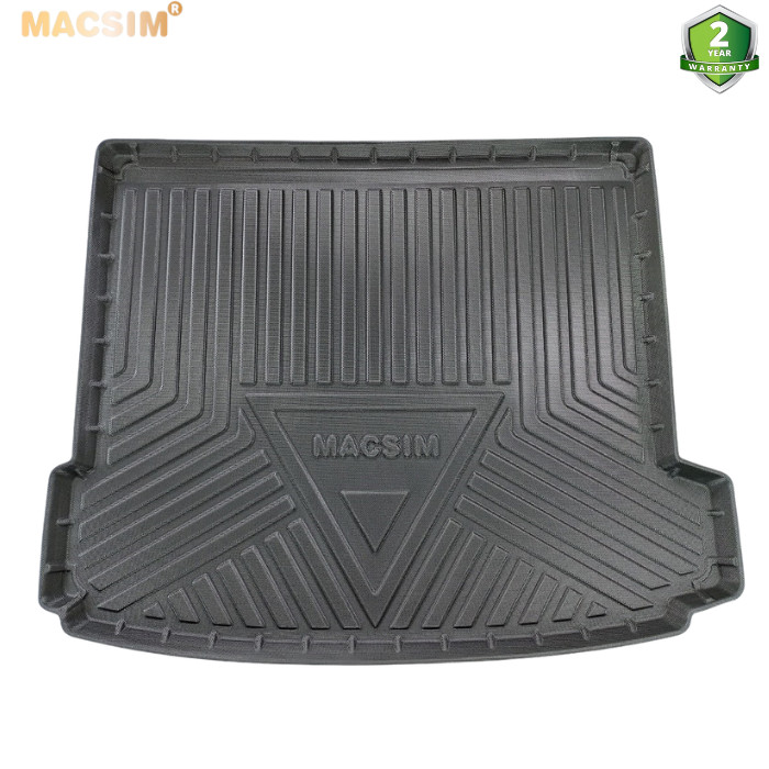 Lót cốp xe ô tô  BMW X6 2010-2016 chất liệu TPV thương hiệu Macsim màu đen