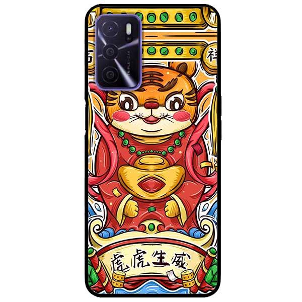 Ốp lưng dành cho Oppo A16 - Hổ Ôm Vàng