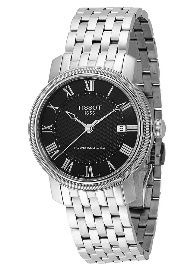 Đồng Hồ Nam Dây Thép Không Gỉ Tissot T097.407.11.053.00 (40mm) - Đen Bạc