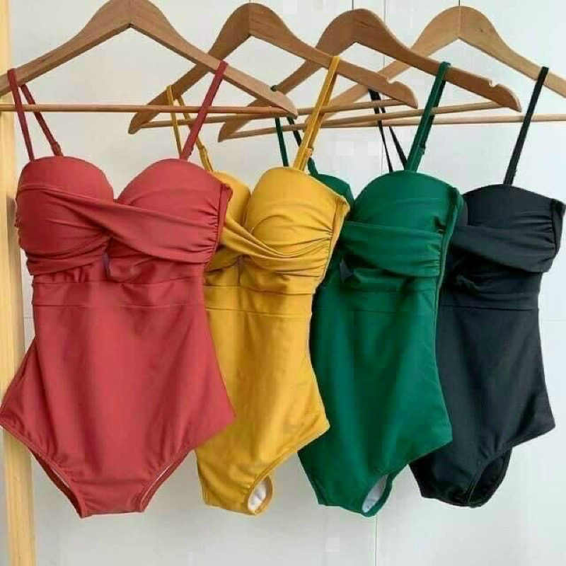 Set Bơi 1 Mảnh Có Mút Lót, From Ôm Dáng 2 Dây, Rất Là Đẹp