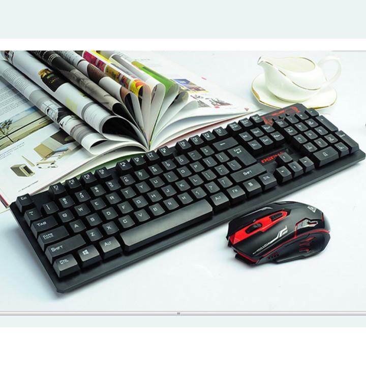 Combo Bàn Phím và Chuột Không Dây Hk6500  + Tặng kèm tấm lót chuột