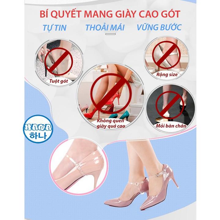 RẺ VÔ ĐỊCH_ Dây giày chữ Y trong suốt quai giày chôn chống rộng chống tuột gót phụ kiện thay thế miếng lót gót giày giày