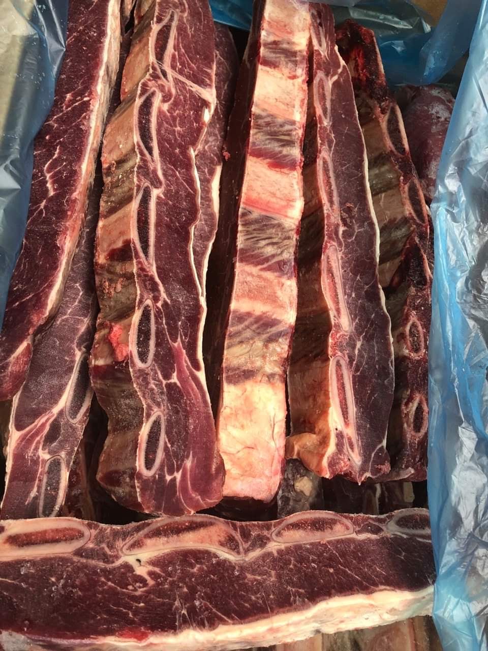 - Sườn bò Úc Có Xương - AUST Beef Short rib Bone In - 500gram