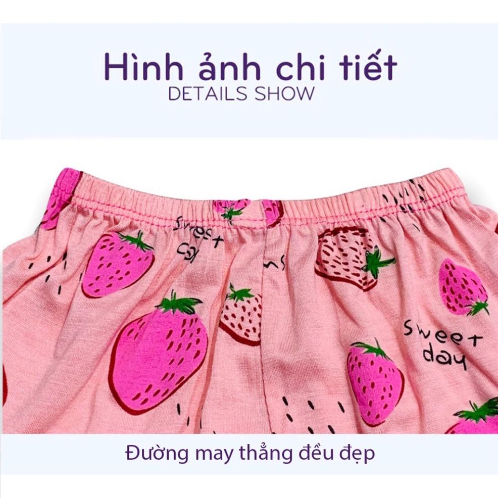 Bộ cộc tay thun lạnh in hình gấu LILIKIDS siêu mềm mịn mát cho bé trai bé gái BCT06