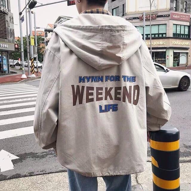 Áo Khoác Dù 2 Lớp Form Rộng weekend