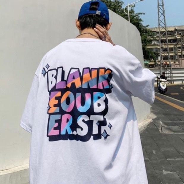 Áo Thun Tay Lỡ Unisex Form Rộng In Hình Ngộ Nghĩnh, Áo thun Unisex loang nhiều màu cá tính Unisex nam nữ áo thun tay lỡ from rộng nam nữ áo thun Unisex