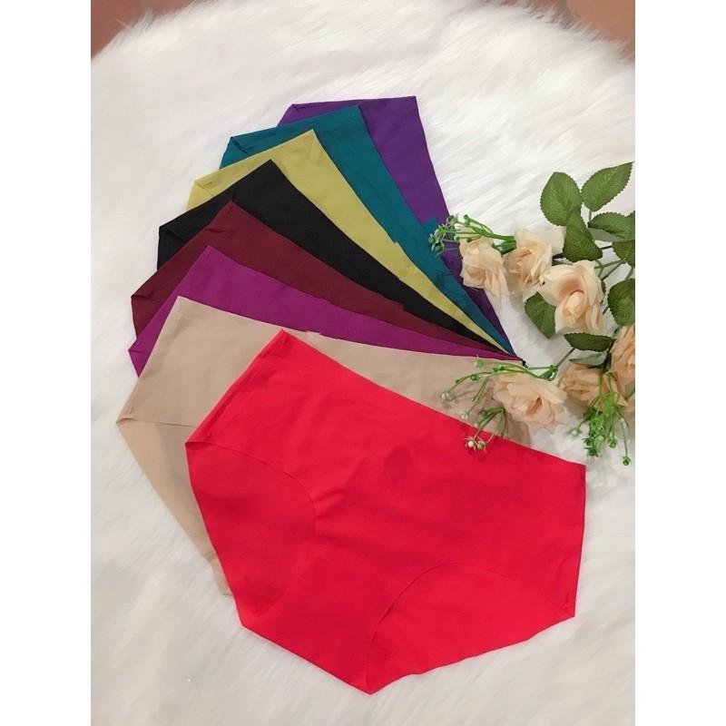 Combo 10 quần lót đúc trơn không đường may