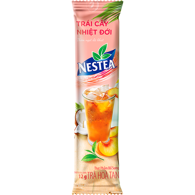 Trà NESTEA vị Hoa quả (Hộp 12 gói x 12g)