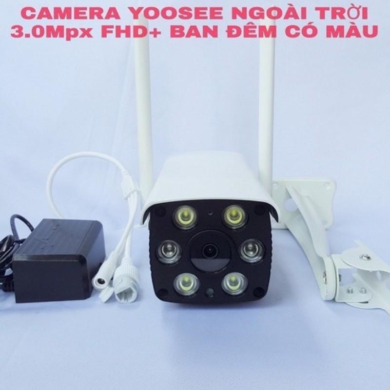 Camera YOOSEE -Ip mini 3.0 Thân -Wifi trong nhà ngoài trời IP110 Full HD1080 2 LED cảm biến,4 led quay đêm - Hàng Nhập Khẩu