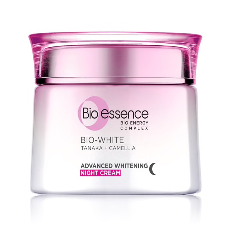 Kem dưỡng trắng chuyên Sâu ban đêm Bio Essence Bio-White Advanced Whitening Night Cream (Tanaka + Camellia) 50g