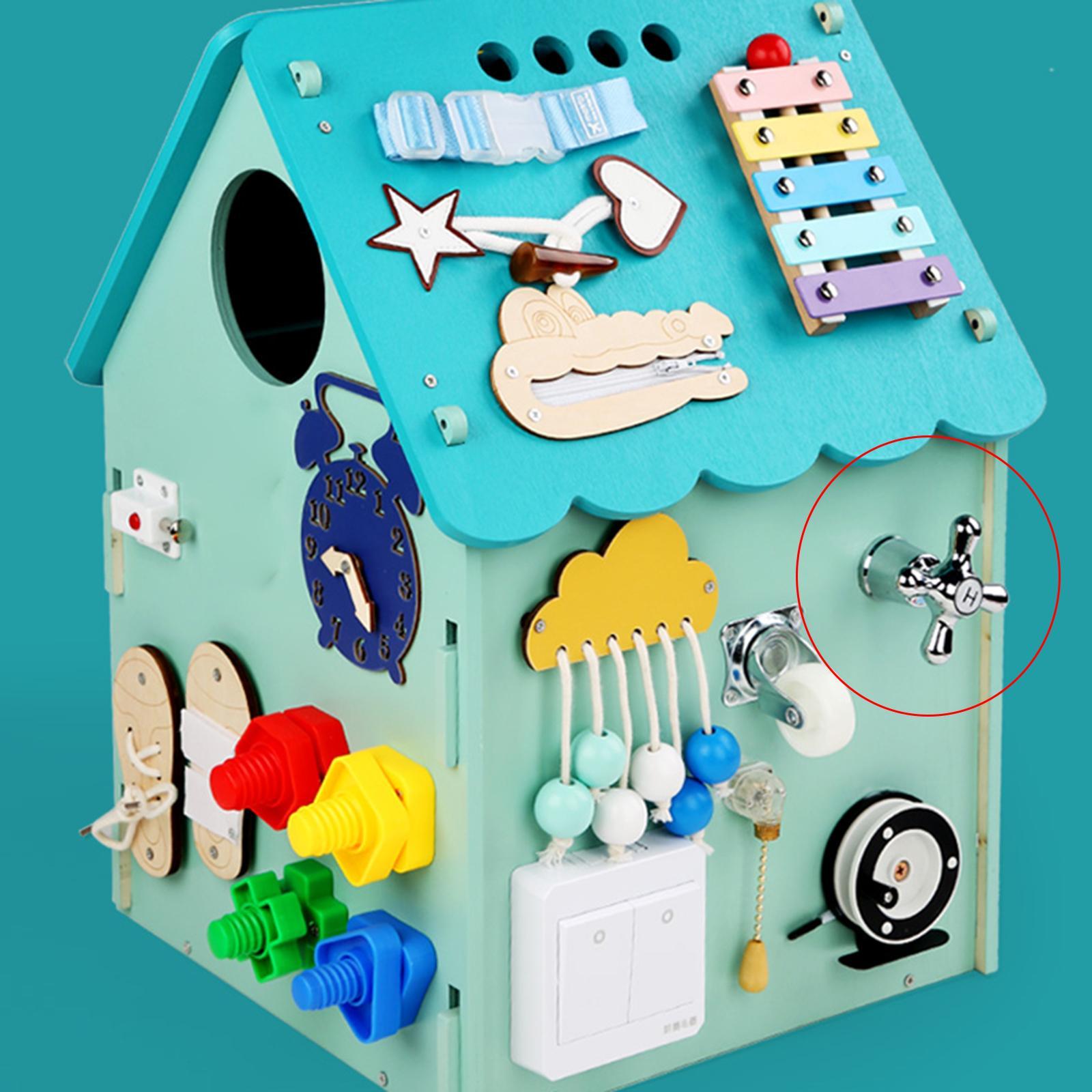 Montessori Activity Handwheel Accessories Educational Toy for Games Travel