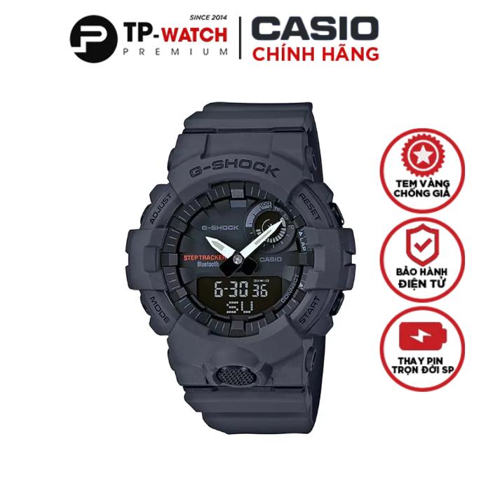 Đồng Hồ Nam Dây Nhựa Casio G-Shock GBA-800-8A Bluetooth - Đếm Bước Chân - Đo Lượng Kcalo Đã Đốt