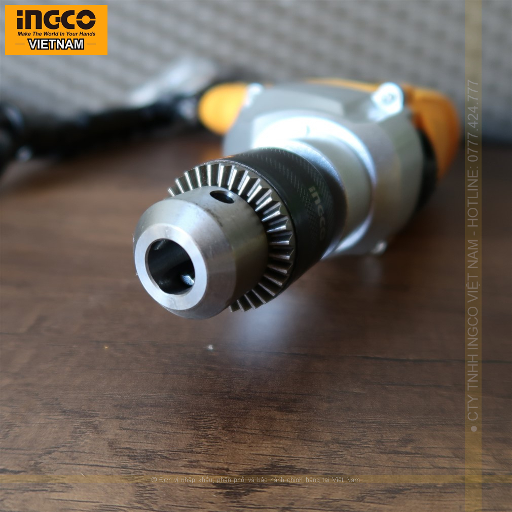 Máy khoan búa INGCO ID11008 công suất 1100W đầu kẹp 13mm