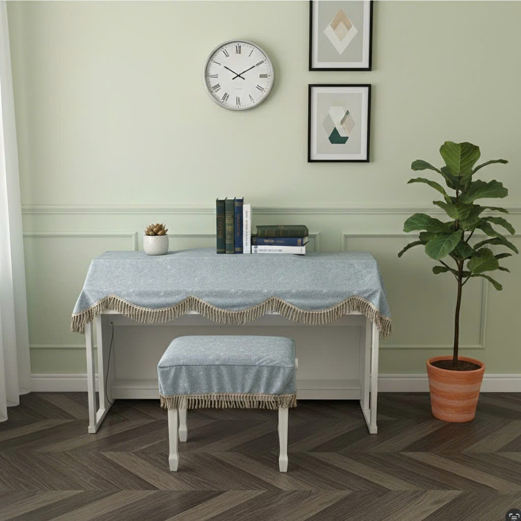 Khăn phủ đàn piano cơ đàn piano điện tử 88 phím sang trọng cổ điển - Hàng chính hãng