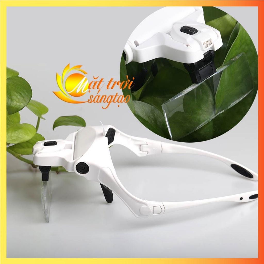 Kính lúp đeo mắt có đèn V4