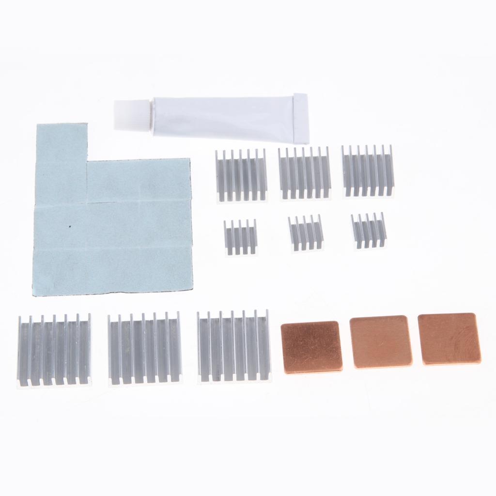 Cooling Fins Aluminum Heat Sink for development Board
