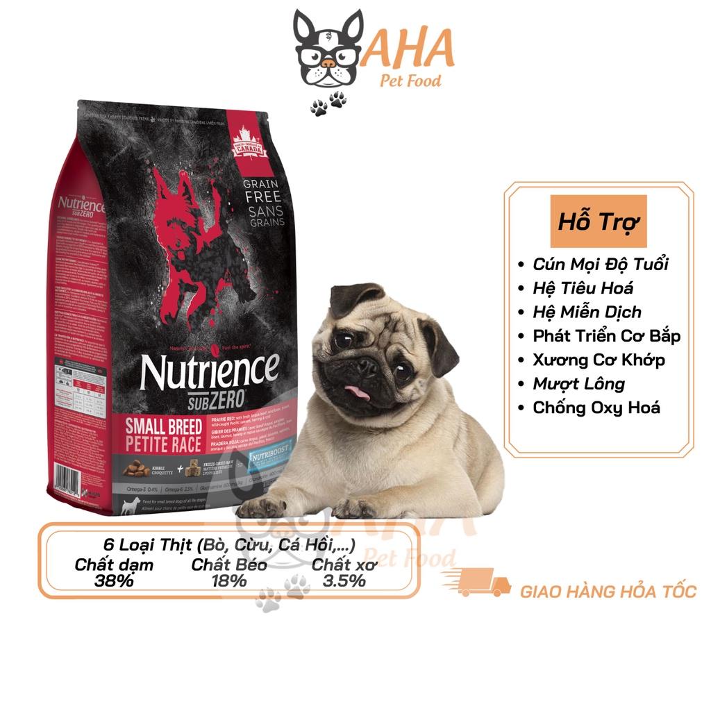 Thức Ăn Hạt Cho Chó Pug, Nutrience Subzero Bao 5kg - Thức Ăn Cho Chó, Gồm Có 6 Loại Thịt Cá, Rau Củ, Trái Cây