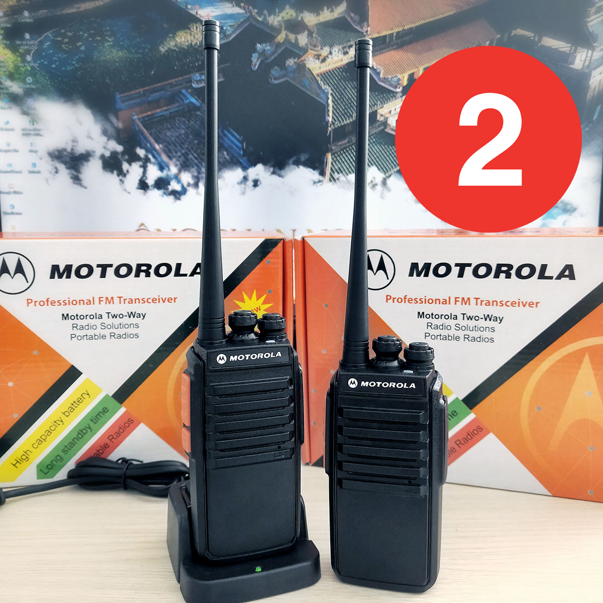 Bộ đàm Motorola XPR-700E phiên bản mới, liên lạc xa tới 3km, pin sử dụng lên tới 12h liên tục – Hàng nhập khẩu