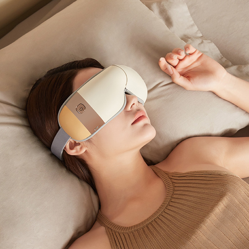 Máy Massage Mắt Bấm Huyệt 3D Xiaomi Jeeback E10 Nghe Nhạc Kết Hợp Sưởi Nhiệt Có Kết Nối App Điện Thoại - Hàng Chính Hãng