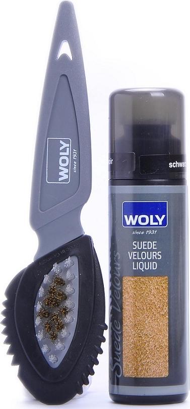 Bàn chải làm sạch giày da lộn Woly Suede Brush - NK Đức