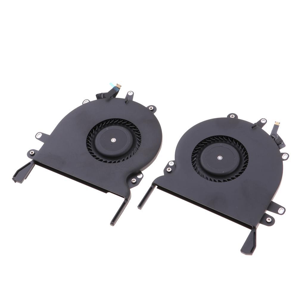 For Apple MacBook Pro Retina 15'' A1707 Left + Right CPU Cooling Fan Cooler