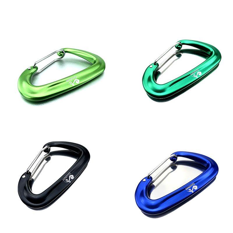 4 Cái/bộ 12KN Nặng Móc Đa Năng Kẹp Móc Khóa Leo Núi Snap Clip Khóa Móc Treo Cho Võng Cắm Trại Đi Bộ Đường Dài