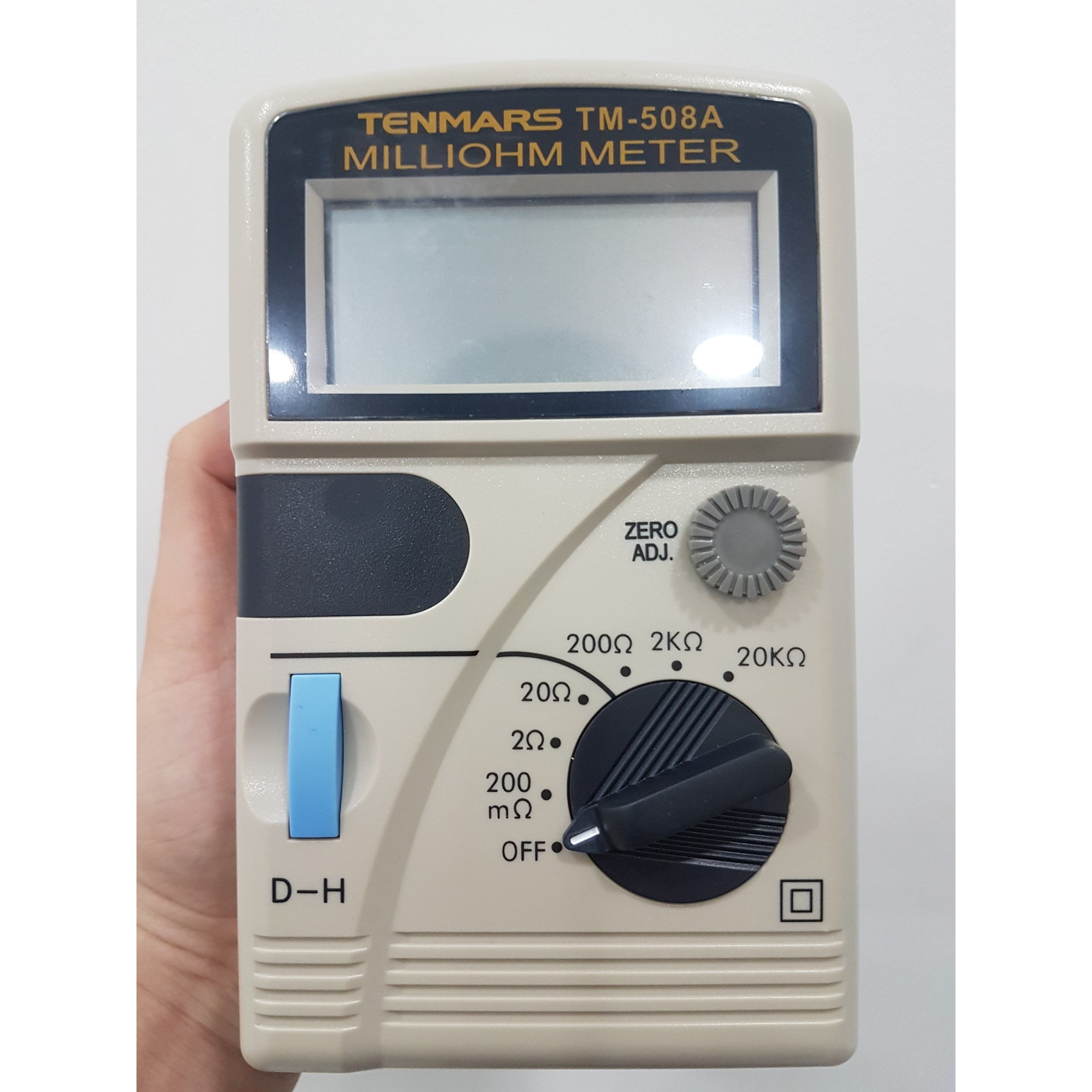 Đồng hồ đo milliohm Meter Tenmars TM-508A (1mΩ~20kΩ)