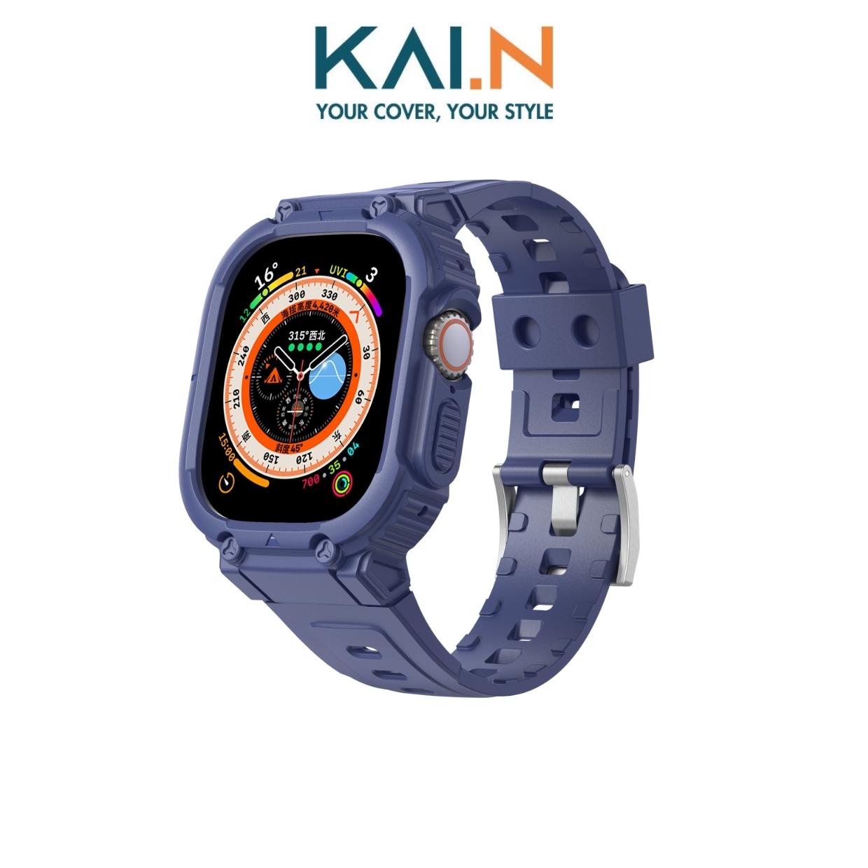 Dây Đeo Kèm Ốp Kai.N Venture Dành Cho Apple Watch Ultra / Apple Watch Series 4/5/6/7/8/SE/SE 2022 - Hàng Chính Hãng