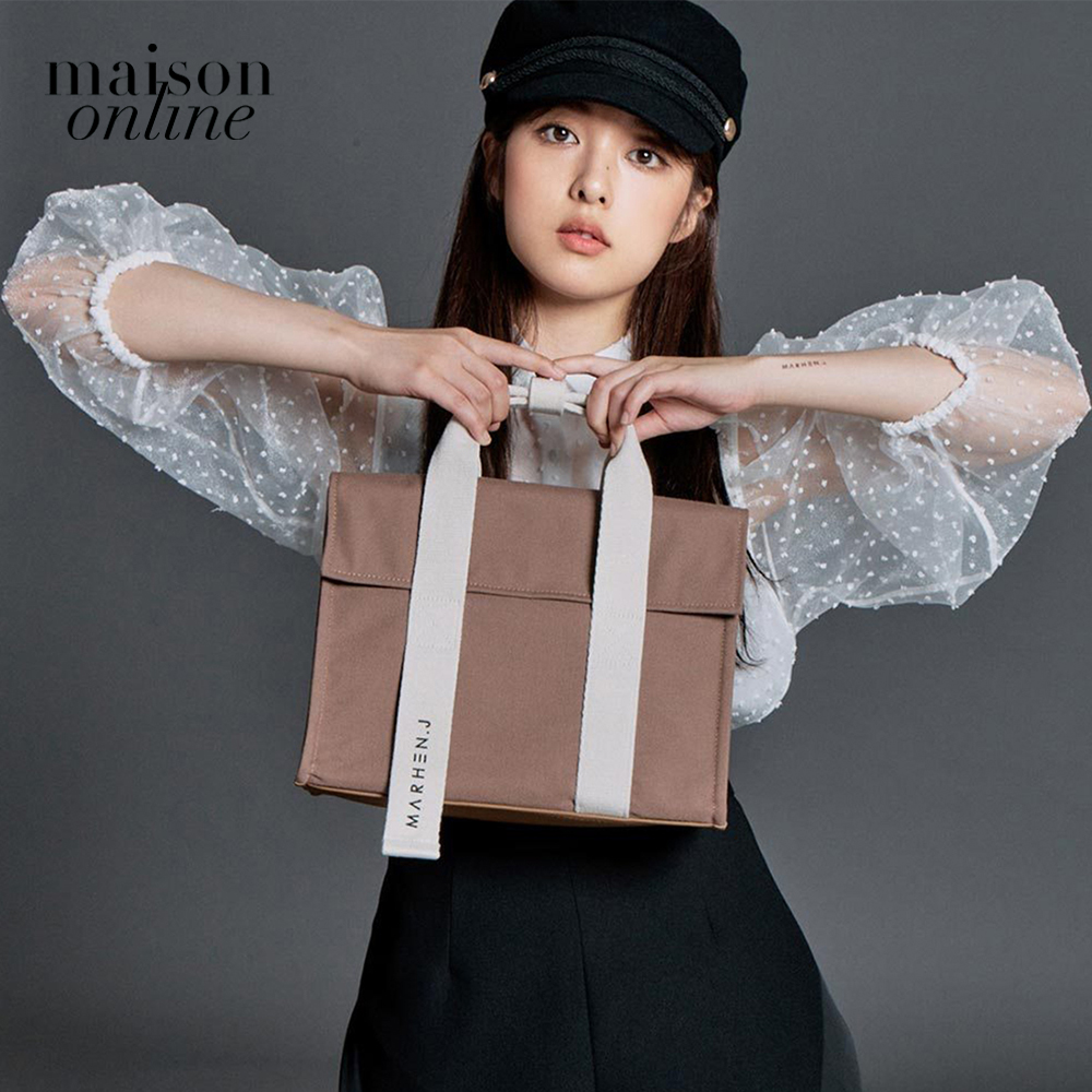 Marhen.J - Túi đeo vai chữ nhật nắp gập Roy Mini MJ19BROYMN-BE