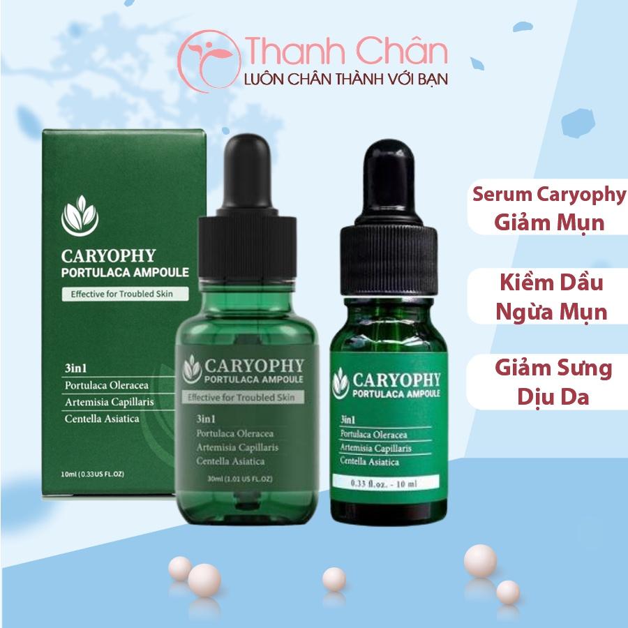 Tinh chất giảm mụn và mờ thâm Caryophy Portulaca Ampoule 10ml và 30ml