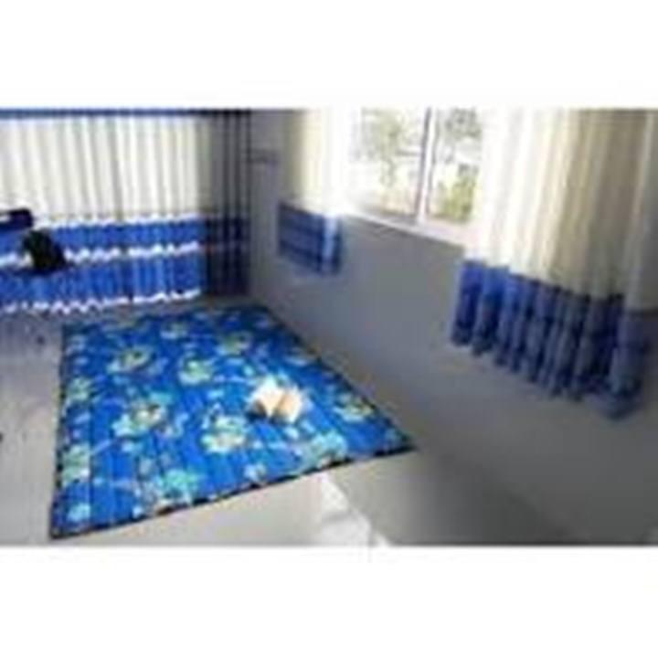 Topper Lót Nệm / Đệm Văn Phòng / Nệm Cuộn Trải Sàn Kiểu Nhật + Kèm 1 Áo Gối : Nhiều Mẫu - Giao Màu Ngẫu Nhiên