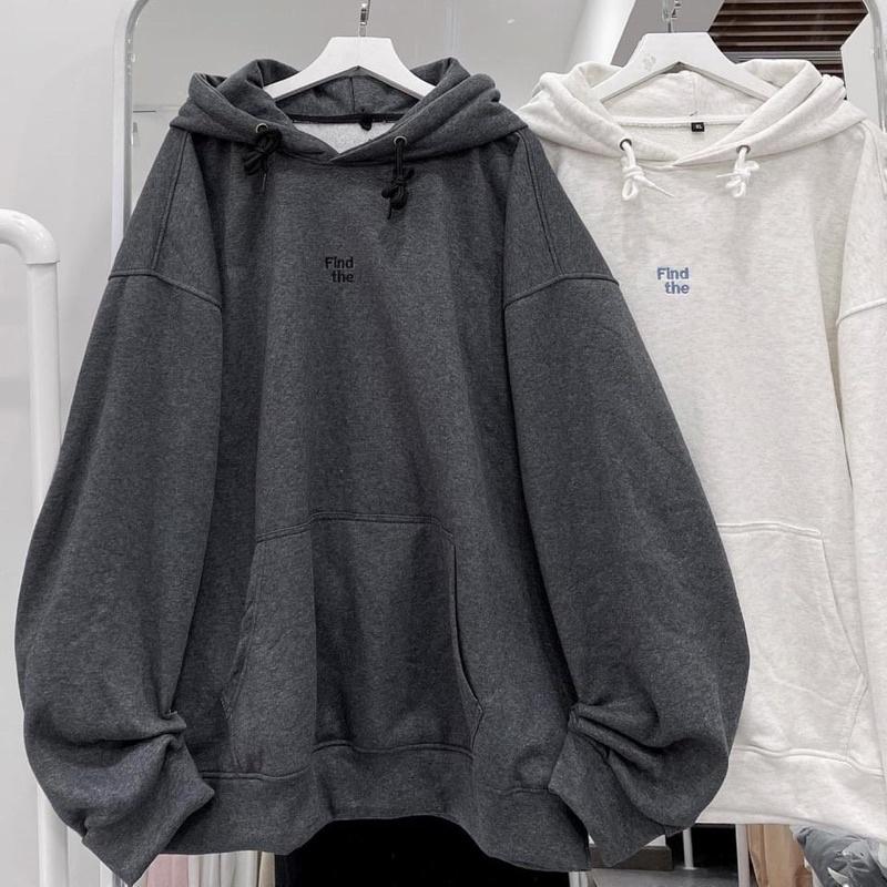 Áo Hoodie Nỉ Lót Bông FIND THE Unisex