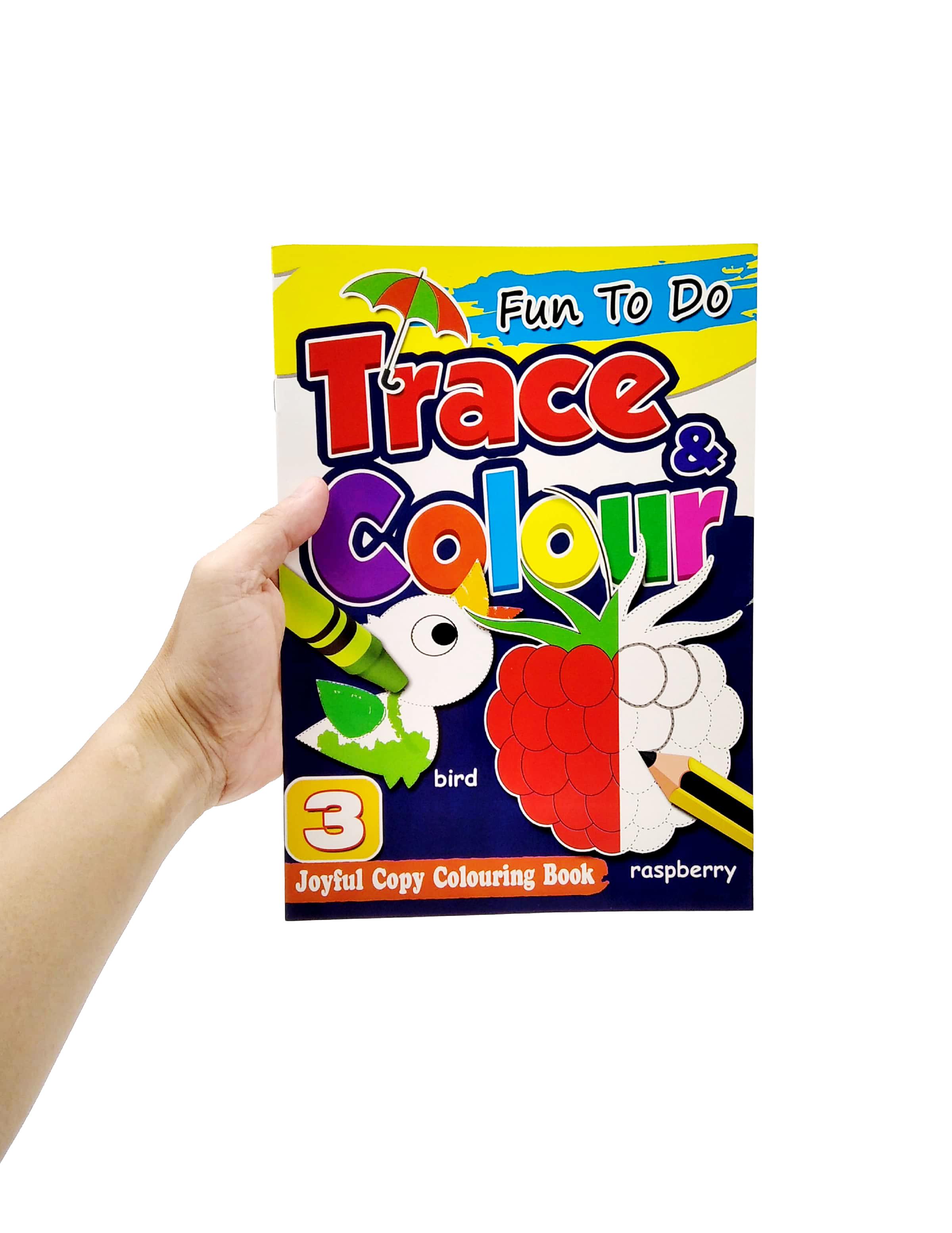 Fun To Do Trace &amp; Colours Book 3