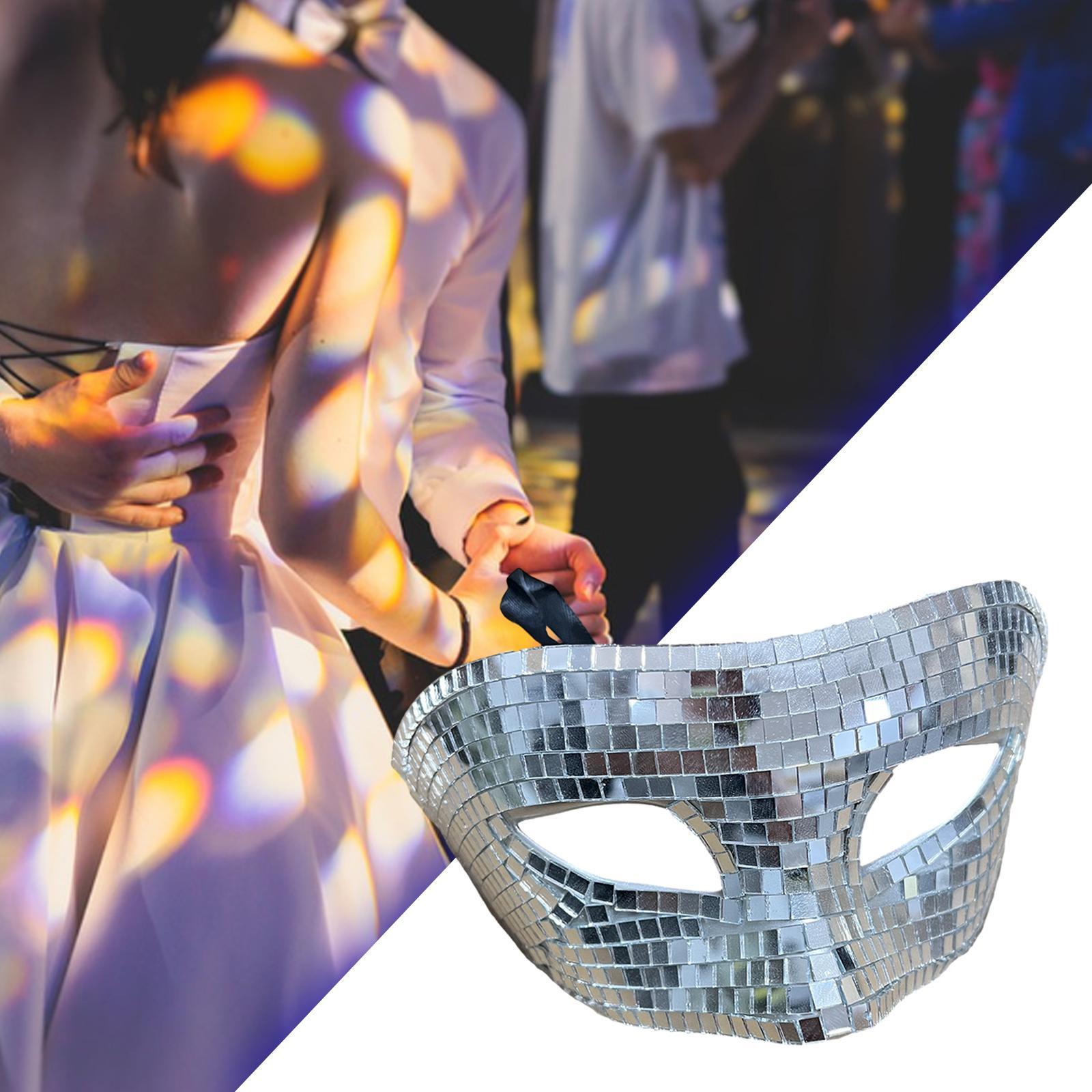 Mirrored Sequins  Halloween Stage Performance Roles Play Cosplay Props