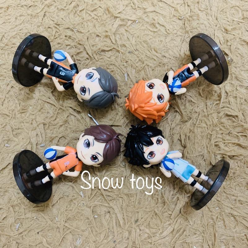 Mô hình Haikyuu - 4 nhân vật Vua bóng chuyền Hinata Shoyo Kageyama Tobio Koshi Sugawara Oikawa Toru Haikyu