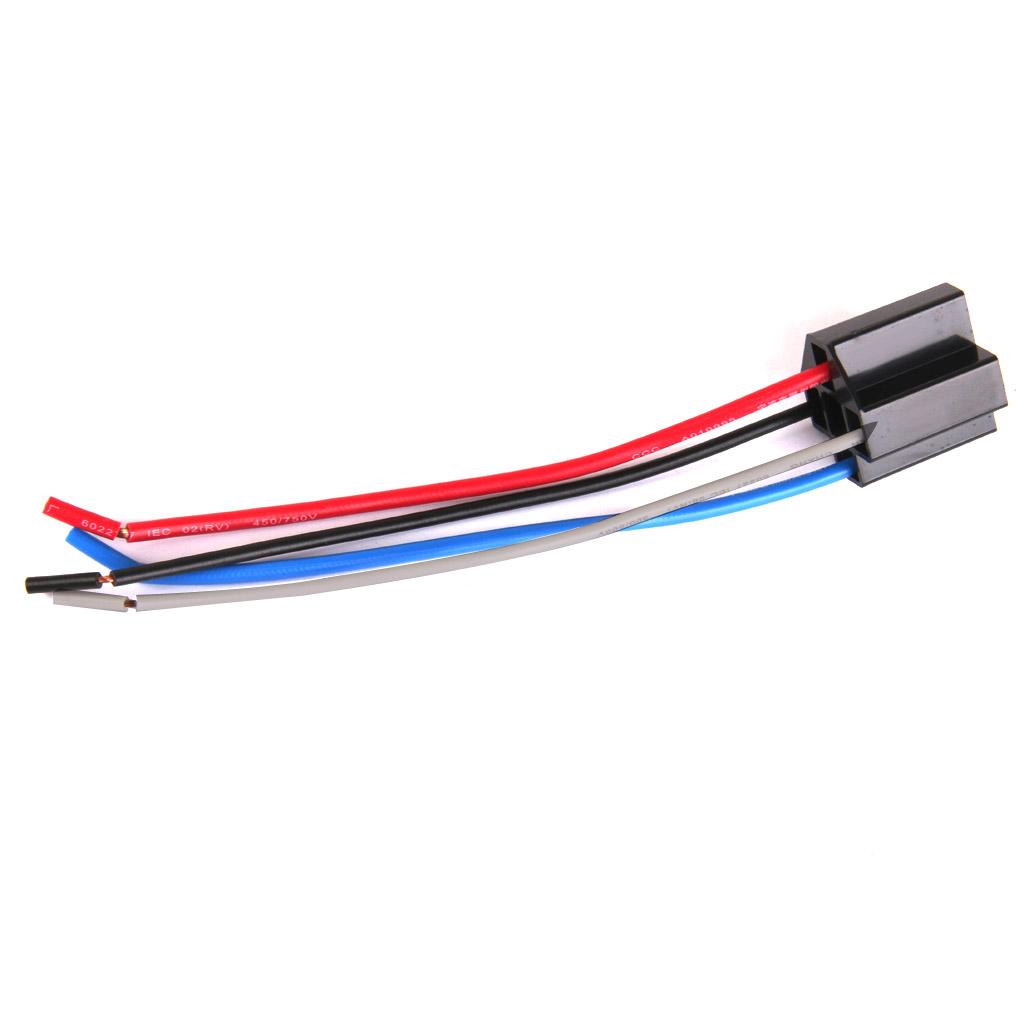 Car 12V 12 Volt DC 40A AMP Relay Harness Socket 4Pin 4 Wire