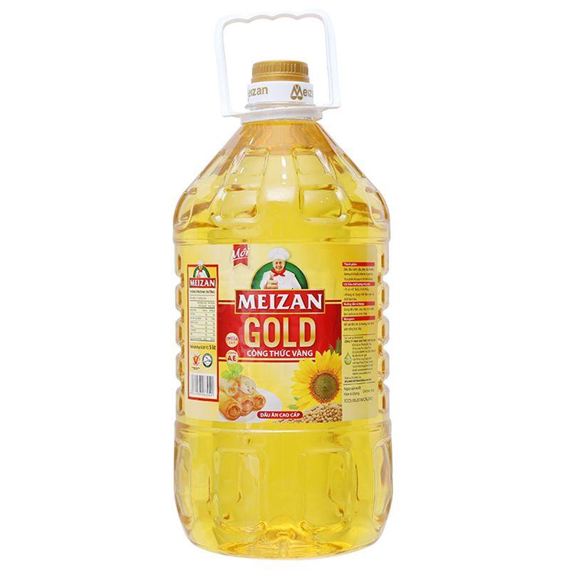 Dầu Ăn Cao Cấp Meizan Gold Can 5L – 8934988063042