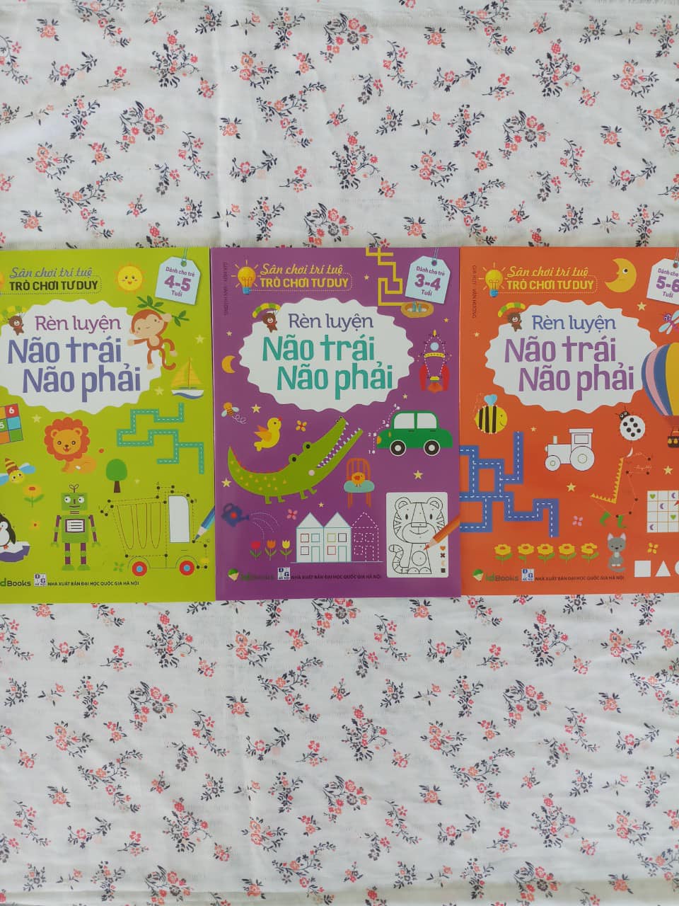 Não phải - não trái set 3 cuốn