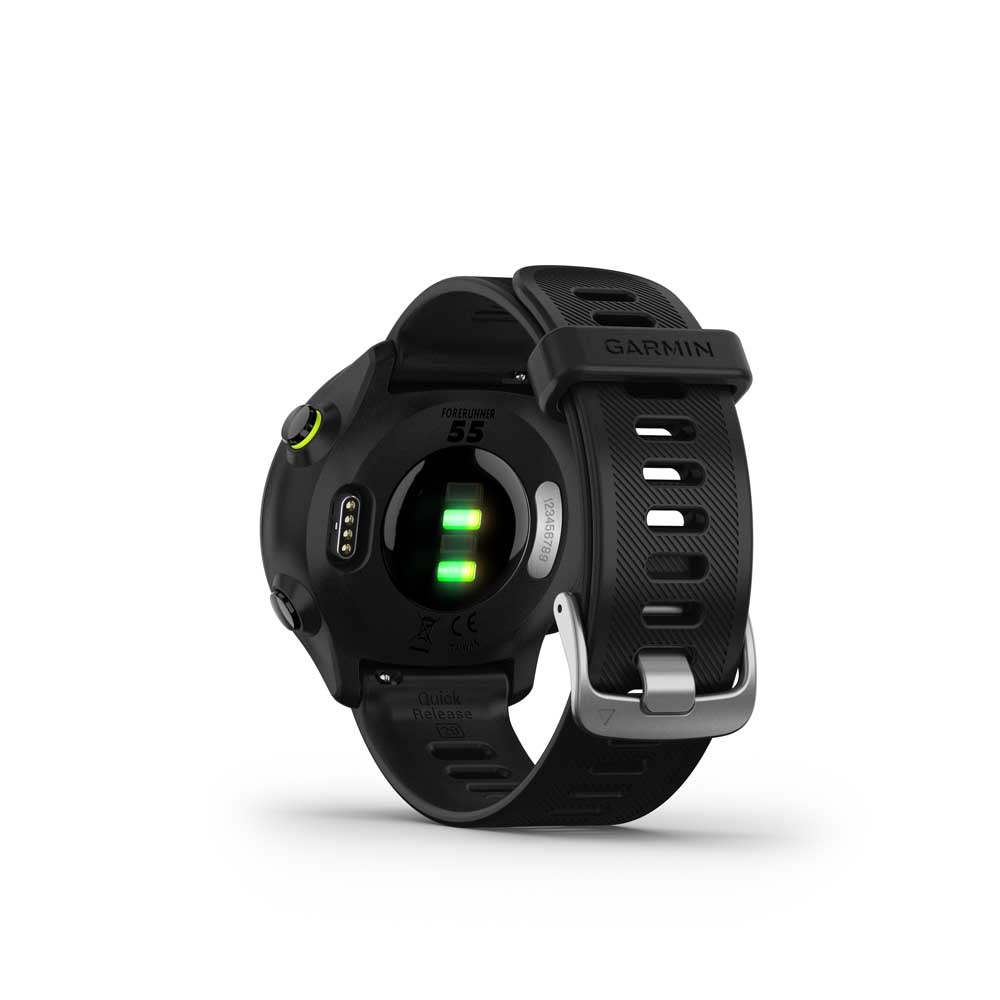 Đồng Hồ Thông Minh Garmin Forerunner 55 GPS (Black/Whitestone/Aqua/Monterra Grey) - Hàng Chính Hãng