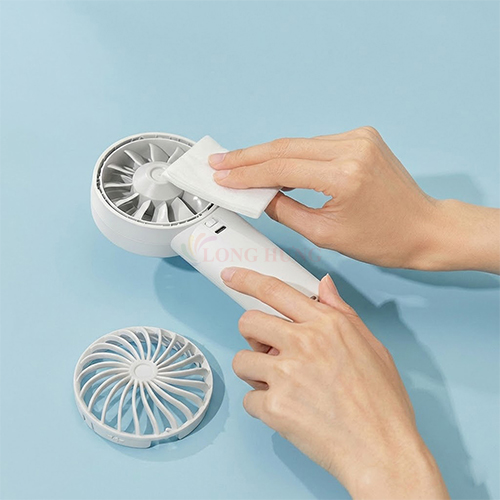 Quạt mini tích điện cầm tay Jisulife Handheld Fan Life4 5000mAh - Hàng chính hãng