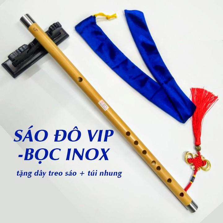 SÁO TRÚC - SÁO ĐÔ VIP BỌC INOX HL50