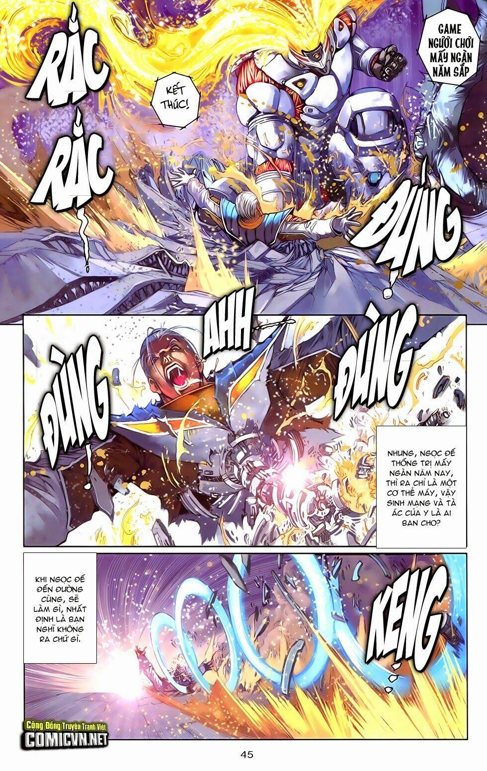 cơ giáp viên thần (ape's god) chapter 4 17