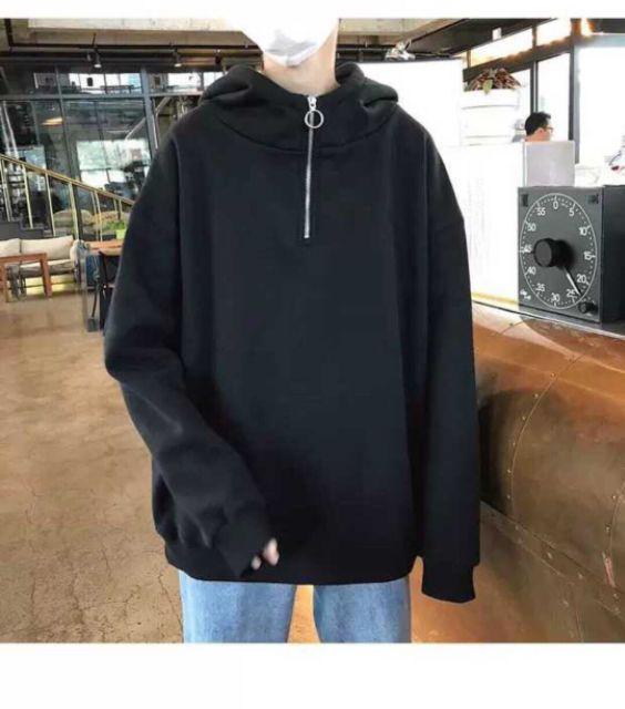 ÁO HOODIE NAM , ÁO KHOÁC ÁO HOODIE CÓ DÂY KÉO TRƯỚC NGỰC THỜI TRANG NAM NỮ