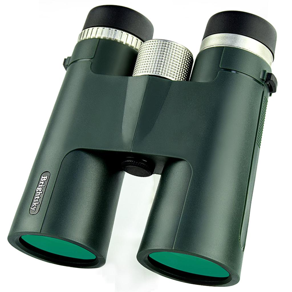 High Power 12X42 Portable Binoculars Telescope BAK4 Prism Optical Lens